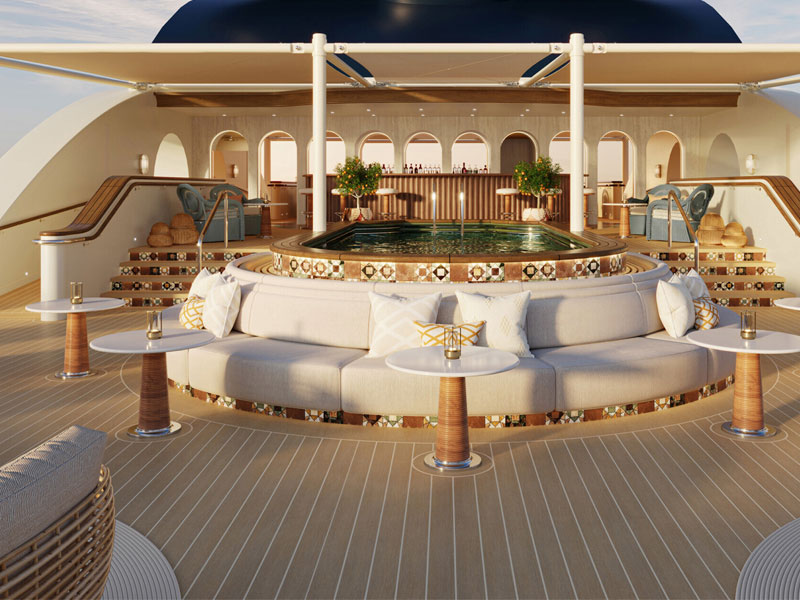 Dispatching Luxurious Hospitality Right in the Midst of a Sea